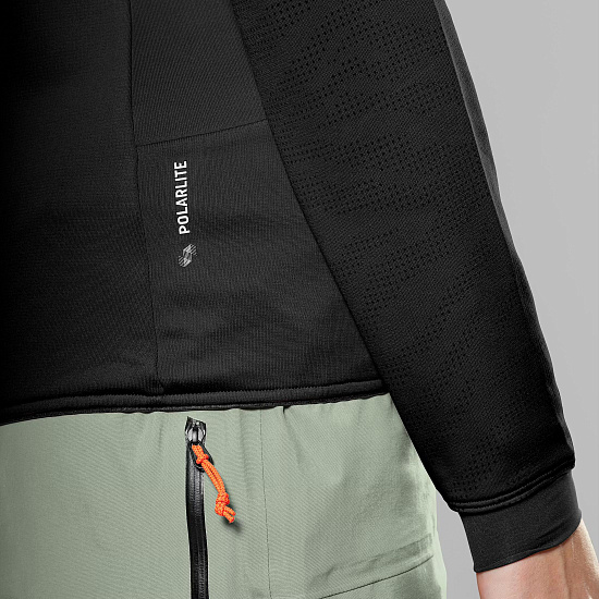 Куртка женская Salewa Sella Crevasse Black Out - Фото 5 большая