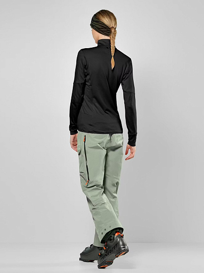 Куртка женская Salewa Sella Crevasse Black Out - Фото 7 большая