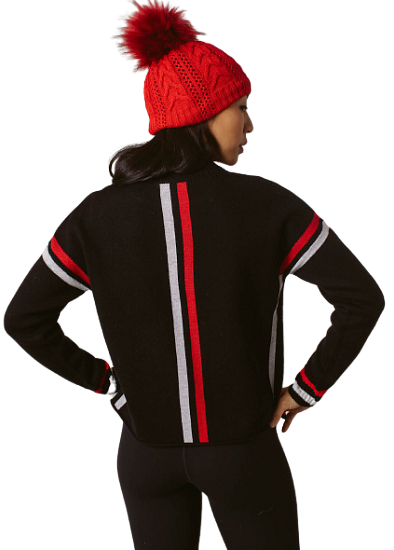 Свитер женский Krimson Klover Traverse Black - Фото 2 большая