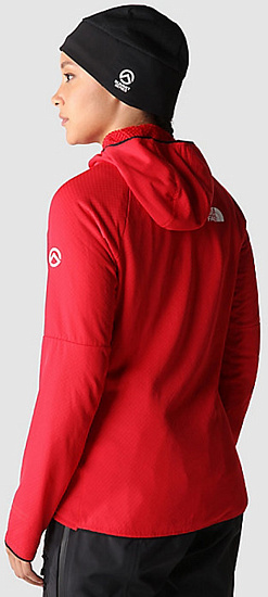 Куртка женская The North Face Futurefleece Full Zip Hoodie Red - Фото 4 большая