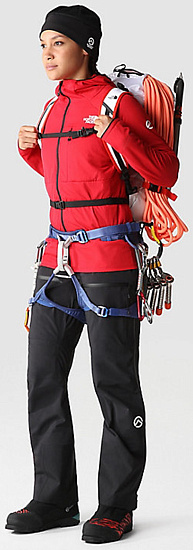 Куртка женская The North Face Futurefleece Full Zip Hoodie Red - Фото 5 большая