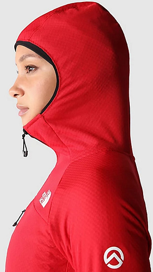 Куртка женская The North Face Futurefleece Full Zip Hoodie Red - Фото 8 большая