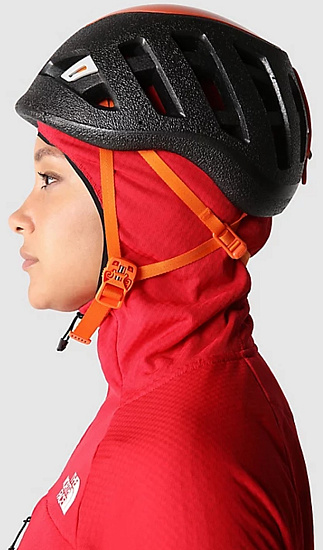 Куртка женская The North Face Futurefleece Full Zip Hoodie Red - Фото 9 большая