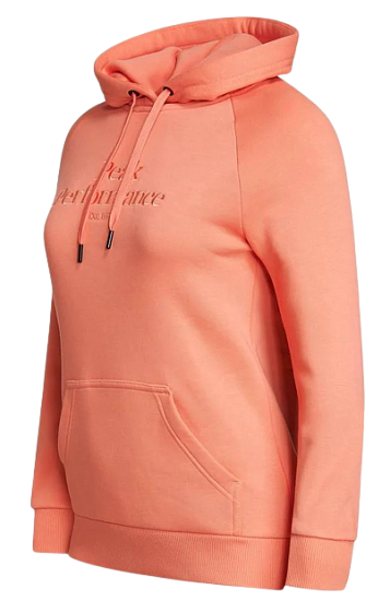 Толстовка женская Peak Performance Original Hoody Light Orange - Фото 2 большая