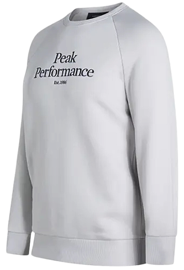 Свитшот женский Peak Performance Original Crew Smoke - Фото 4 большая