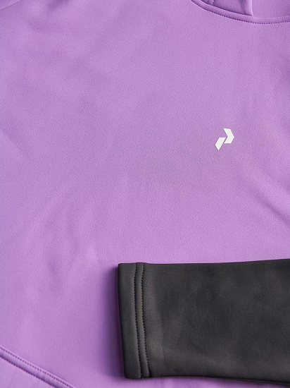 Толстовка женская Peak Performance Rider Hoody Action Lilac/Motion Grey - Фото 2 большая