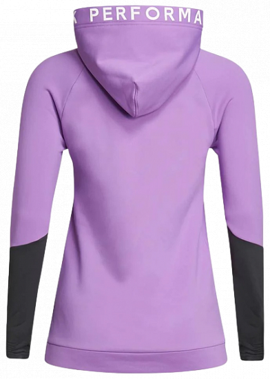 Толстовка женская Peak Performance Rider Hoody Action Lilac/Motion Grey - Фото 5 большая