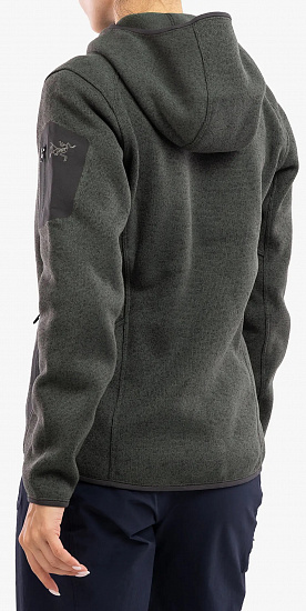 Куртка женская Arcteryx Covert Hoody Moonshadow - Фото 5 большая