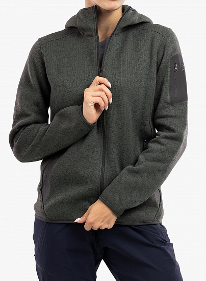 Куртка женская Arcteryx Covert Hoody Moonshadow - Фото 7 большая