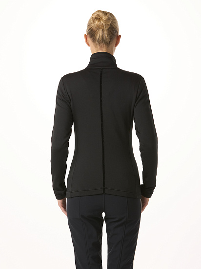 Куртка флисовая женская Toni Sailer Jade Black - Фото 4 большая