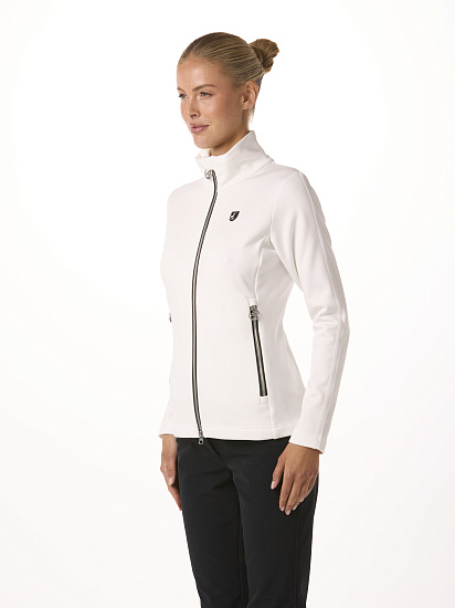 Куртка флисовая женская Toni Sailer Jade Bright White - Фото 3 большая