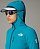 Куртка женская The North Face Summit Futurefleece Full Zip Hoodie Deep Teal - Фото 5 малая