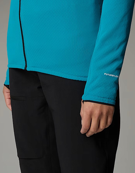 Куртка женская The North Face Summit Futurefleece Full Zip Hoodie Deep Teal - Фото 6 большая