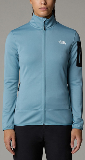 Куртка женская The North Face Mistyescape Fleece Shallow Blue/Tn - Фото 2 большая