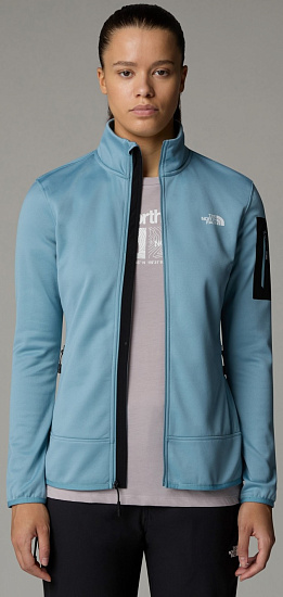 Куртка женская The North Face Mistyescape Fleece Shallow Blue/Tn - Фото 4 большая
