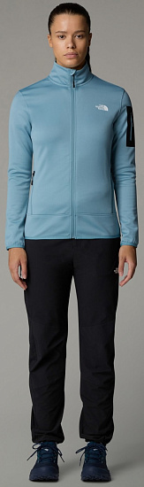 Куртка женская The North Face Mistyescape Fleece Shallow Blue/Tn - Фото 5 большая