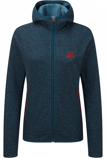 Куртка женская Mountain Equipment Kore Hooded Majolica Blue - Фото 1 большая