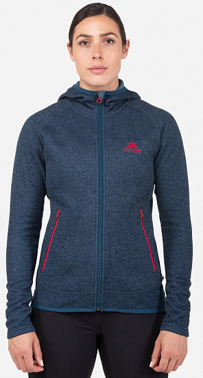 Куртка женская Mountain Equipment Kore Hooded Majolica Blue - Фото 2 большая