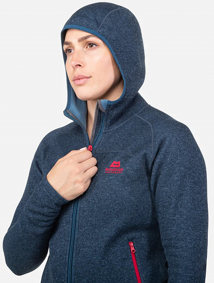 Куртка женская Mountain Equipment Kore Hooded Majolica Blue - Фото 3 большая
