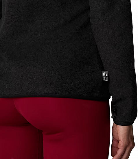 Куртка женская The North Face 100 Glacier Fz Tnf Black/Npf - Фото 10 большая