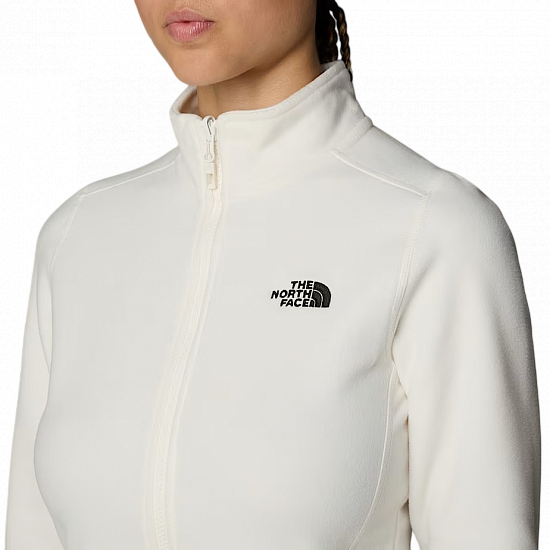 Куртка женская The North Face 100 Glacier Fz White Dune/Npf - Фото 9 большая