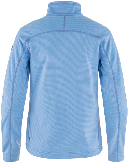 Куртка флисовая женская Fjallraven Abisko Lite Fleece Ultramarine - Фото 2 большая