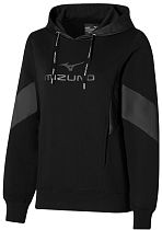 Худи женское Mizuno Athletics Black