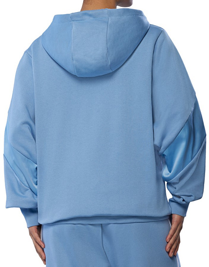 Куртка женская Mizuno Athletics Sweat Cloud Blue - Фото 2 большая