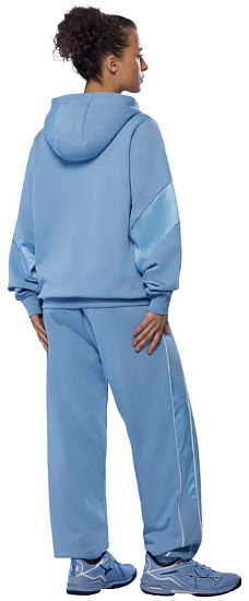 Куртка женская Mizuno Athletics Sweat Cloud Blue - Фото 4 большая