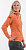 Куртка женская Bergans Hareid Fleece Brick Melange - Фото 3 малая