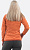 Куртка женская Bergans Hareid Fleece Brick Melange - Фото 4 малая
