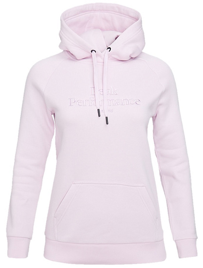 Толстовка женская Peak Performance Original Hood Cold Blush - Фото 1 большая