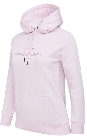 Толстовка женская Peak Performance Original Hood Cold Blush - Фото 2 большая
