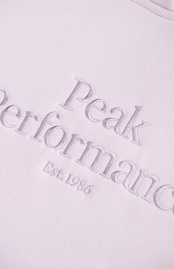 Толстовка женская Peak Performance Original Hood Cold Blush - Фото 6 большая