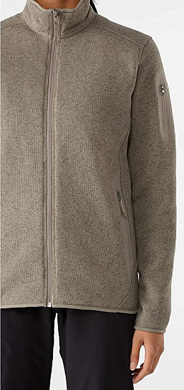 Куртка женская Arcteryx Covert Cardigan Fallow - Фото 4 большая