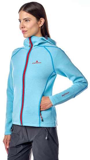 Куртка женская Ferrino Congaree Light Blue - Фото 3 большая