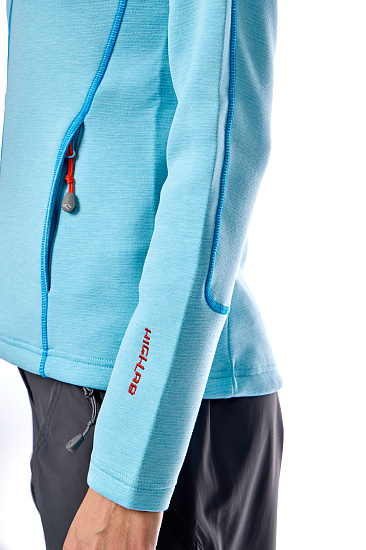 Куртка женская Ferrino Congaree Light Blue - Фото 6 большая
