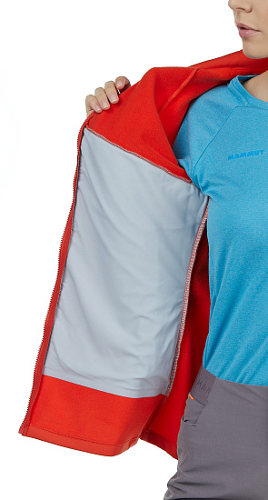 Куртка женская Mammut Aconcagua ML Poinciana - Фото 7 большая