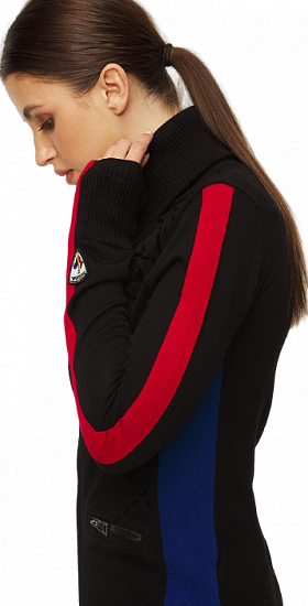 Куртка женская Rossignol JCC Twins Full Zip Black - Фото 6 большая