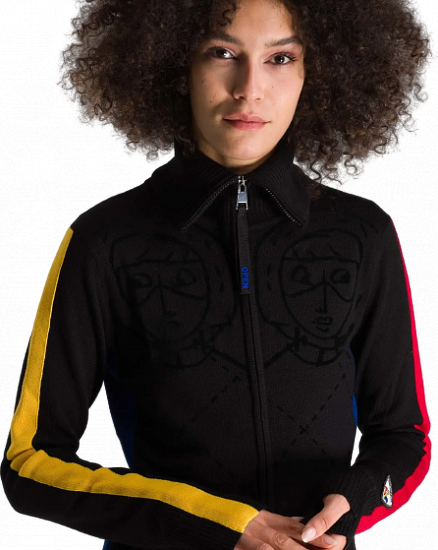 Куртка женская Rossignol JCC Twins Full Zip Black - Фото 9 большая