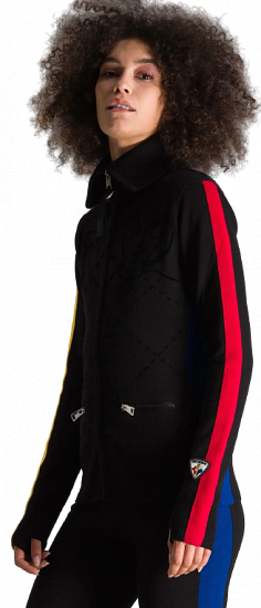 Куртка женская Rossignol JCC Twins Full Zip Black - Фото 10 большая