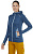 Куртка женская Ortovox Fleece Light Hoody Night Blue - Фото 5 малая