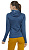 Куртка женская Ortovox Fleece Light Hoody Night Blue - Фото 6 малая