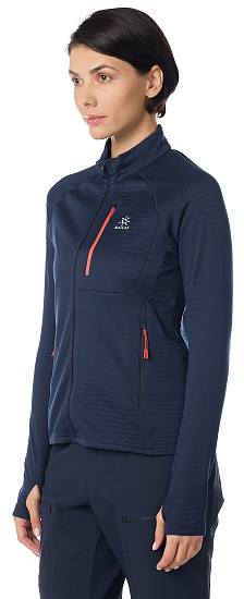 Куртка женская Kailas Knitting Top Grayish Blue - Фото 2 большая