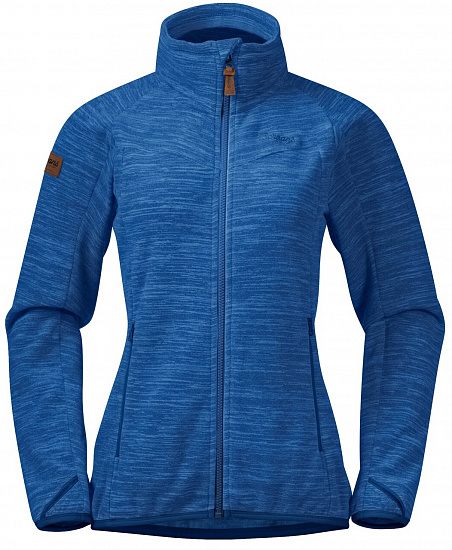 Куртка женская Bergans Hareid Dk RivieraBlue Mel - Фото 1 большая