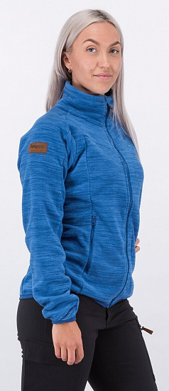 Куртка женская Bergans Hareid Dk RivieraBlue Mel - Фото 4 большая