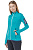 Куртка женская Ortovox Fleece Light Aqua - Фото 3 малая