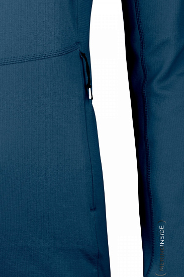 Куртка женская Ortovox Fleece Light Night Blue - Фото 4 большая