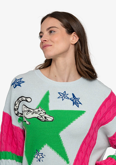 Свитер женский SportAlm Rangun CL Crystal Clear - Фото 6 большая