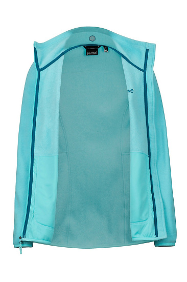 Куртка женская Marmot Pisgah Fleece Skyrise - Фото 4 большая